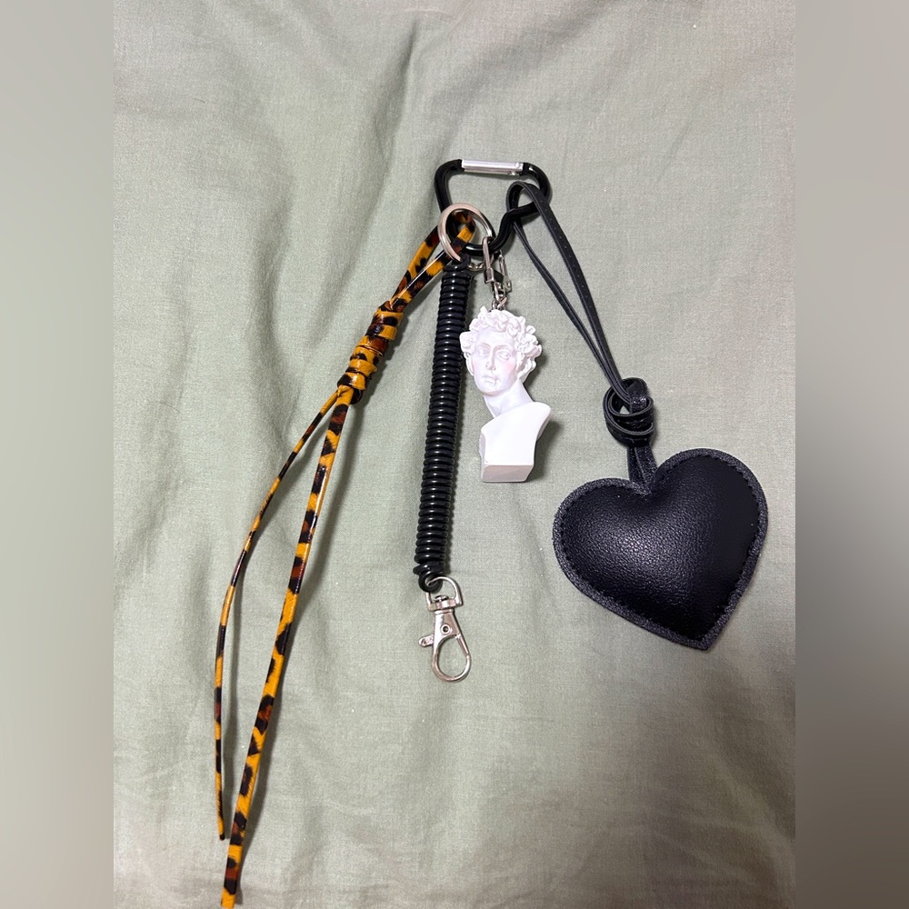 Black Keychain for Bags